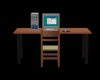 Animated desktop computer