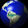 Animated globe